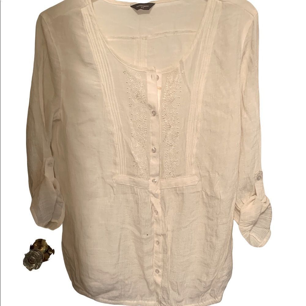 NWOT Denver Hays 3/4 sleeve blouses